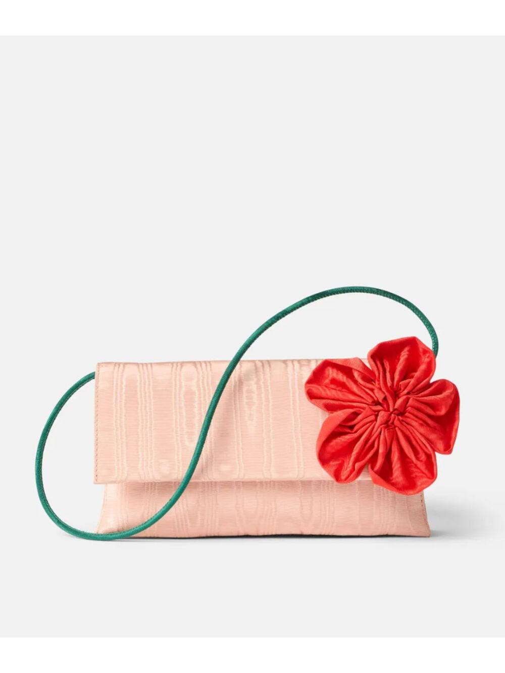 Loeffler Randall Charlee Flap Clutch W/ Flower